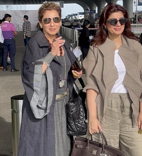 Three generations Dimple Kapadia, Twinkle Khanna, Nitara serve fashion goals at airport