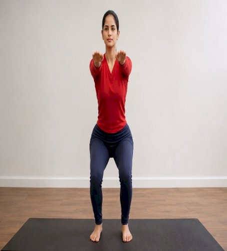 Yoga for healthy aging: Knee movement strengthens knees and relieves joint pain