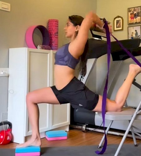 Nikita Dutta shares ‘unaesthetic’ yet intense yoga backbend routine