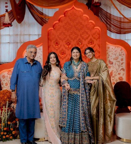 Anshula Kapoor thanks sisters Janhvi & Khushi for a memorable Mehendi: Love you both endlessly