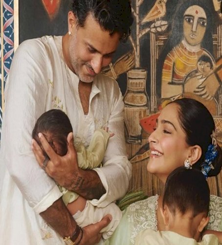 Sonam Kapoor's MIL offers rare glimpse into actress & husband Anand Ahuja's family life with their baby boys