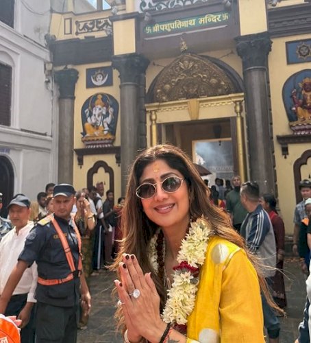 Shilpa Shetty gives peek into her ‘Nepal Diaries’ as she visits Pashupatinath Temple