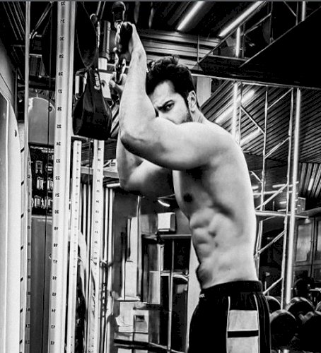 Varun Dhawan finds striking a pose between workouts 'fun'
