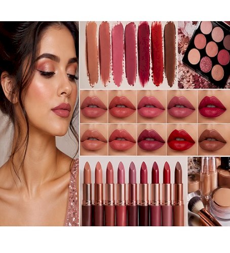 Trending Lipstick Colors and Makeup Shades for Every Look
