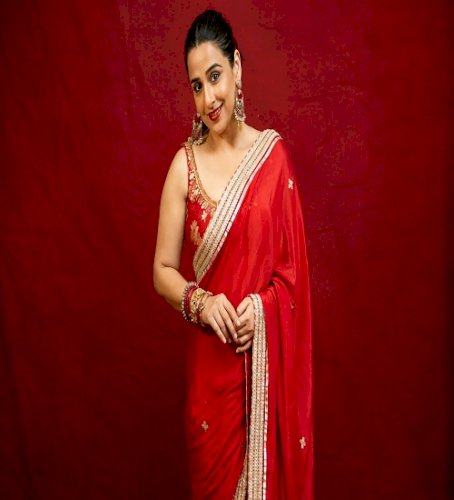 Vidya Balan reveals what she loves the most about handloom silk sarees