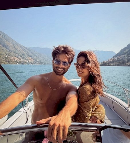 Shahid Kapoor goes shirtless on Italy getaway with Mira Kapoor