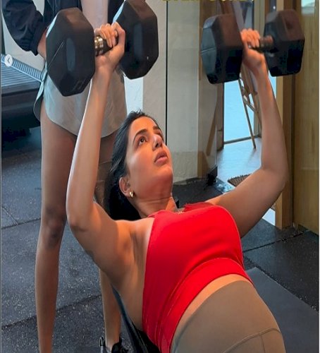 Samantha Ruth Prabhu shares a glimpse of her pregnancy workout: ‘Training looks different these days’