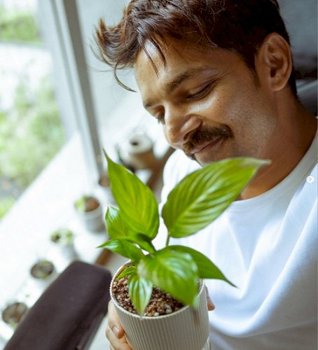 Harshvardhan Rane finds joy in watching things grow, shares glimpse of his Sunday off