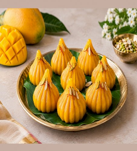 Mango Modak Recipe for Ganesh Chaturthi: Soft, Creamy and Festive Sweet