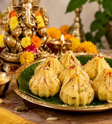 Kesar Malai Modak Recipe for Bappa: A Creamy and Delicious Ganpati Special