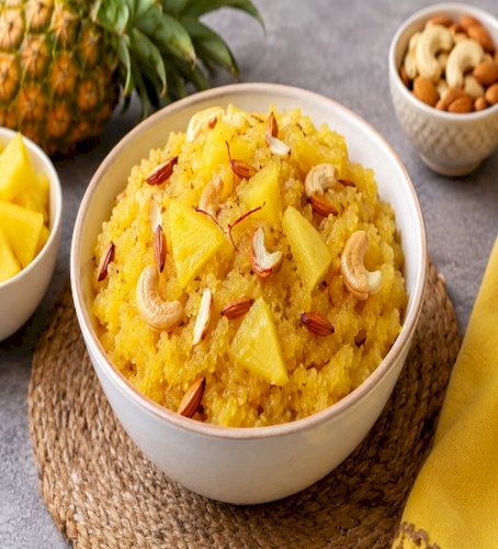 Pineapple Sheera Recipe: Fruity, Delicious and Easy Indian Dessert