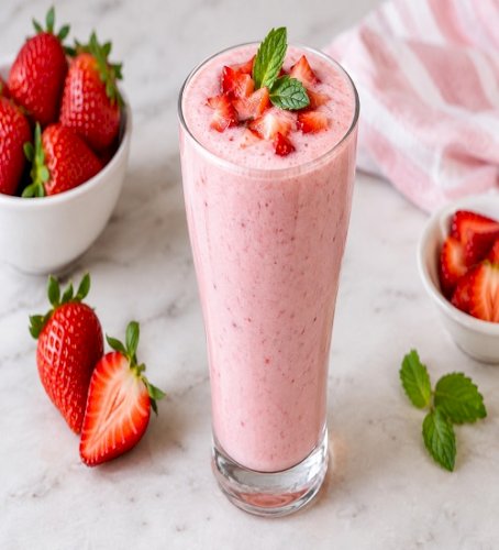Strawberry Lassi: A Creamy and Refreshing Summer Drink