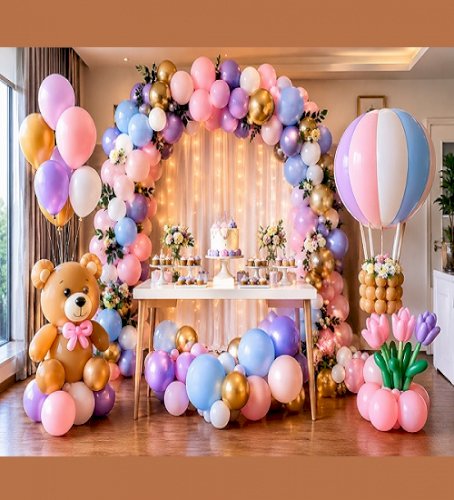 Balloon Decoration Ideas for Birthdays, Weddings, and Special Celebrations